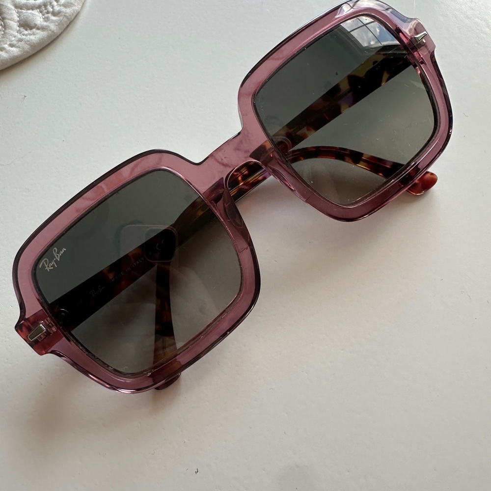 Ray-Ban square tortoise sunglasses